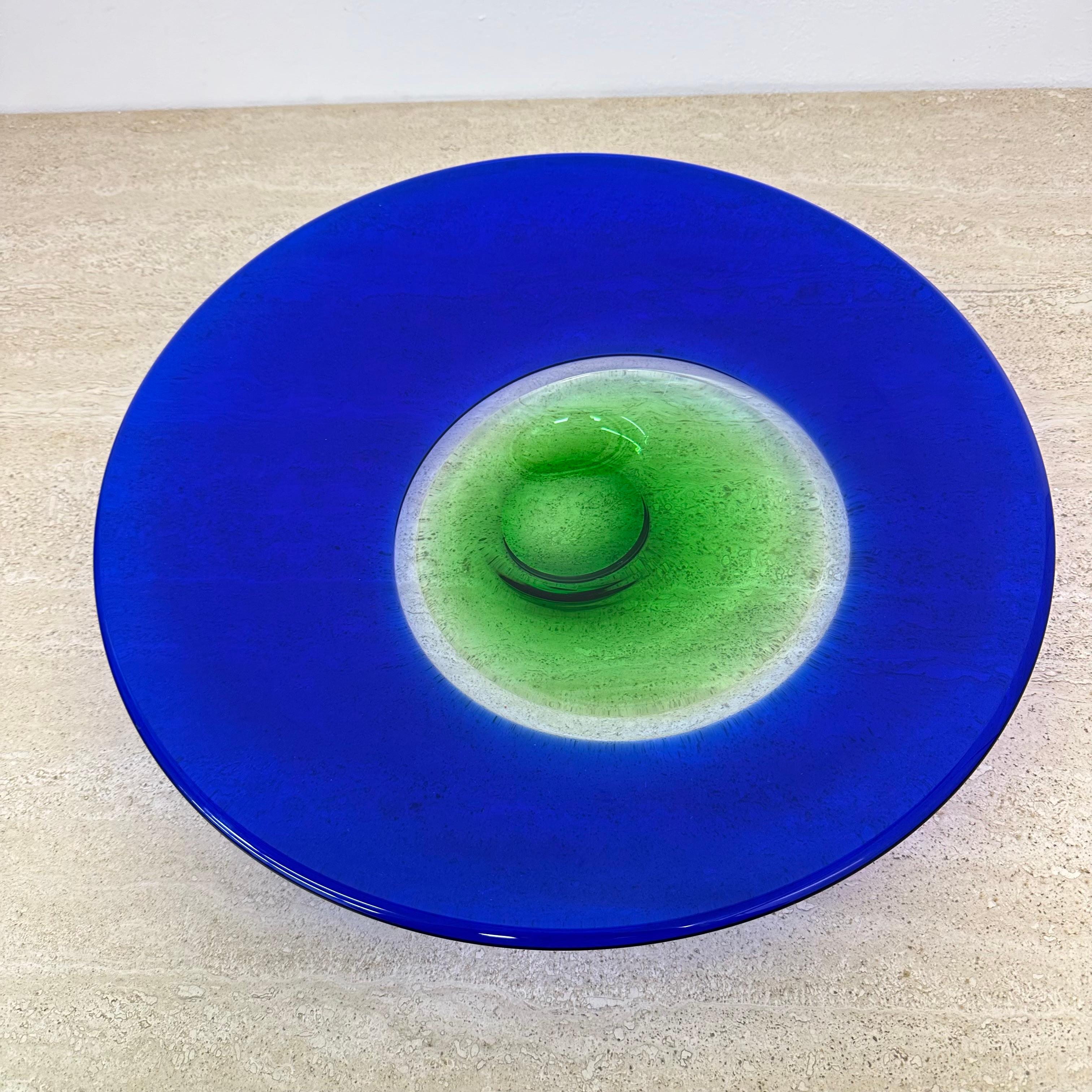 Cuenco de vidrio artístico checo de ladislav Palacek en venta 5