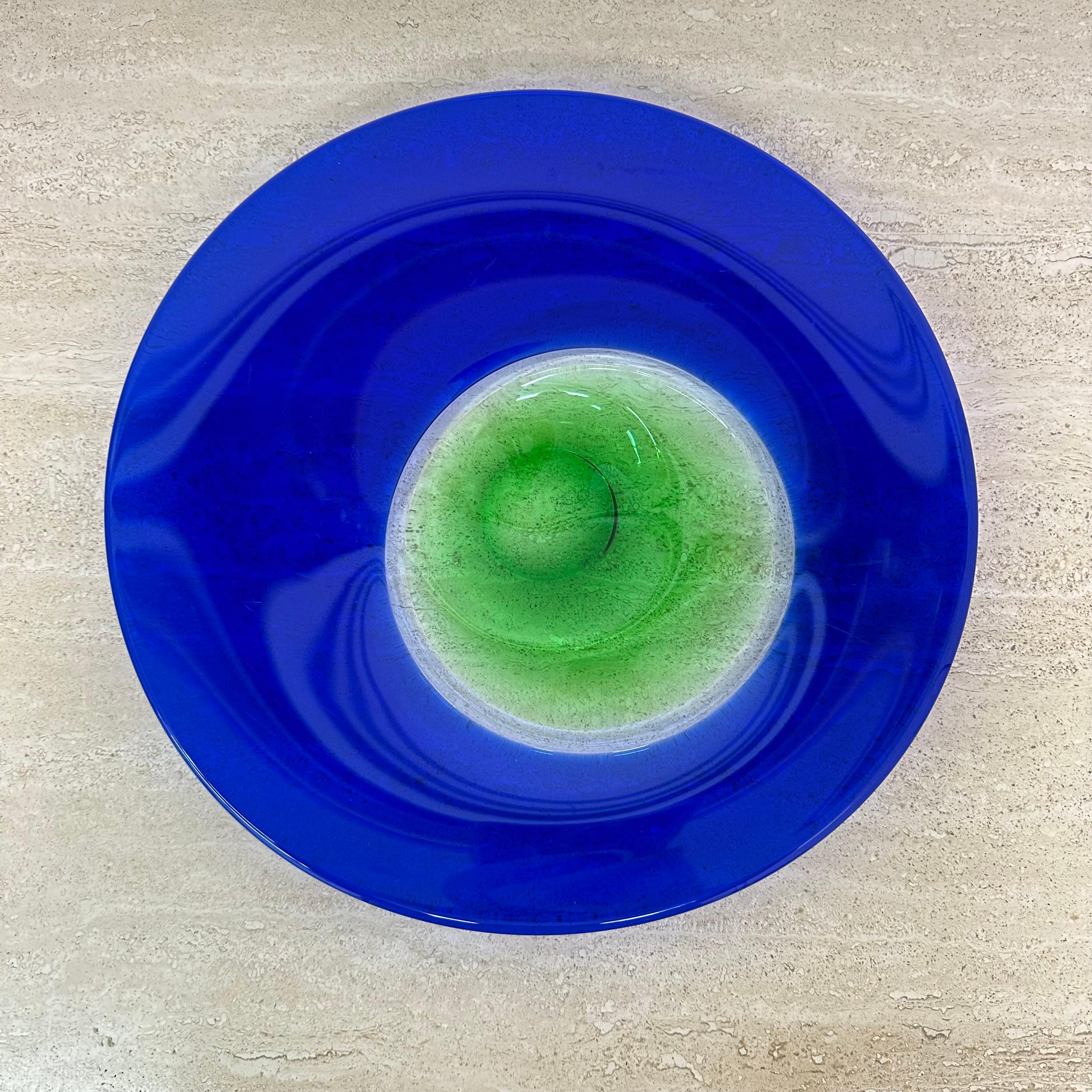 Cuenco de vidrio artístico checo de ladislav Palacek en venta 6