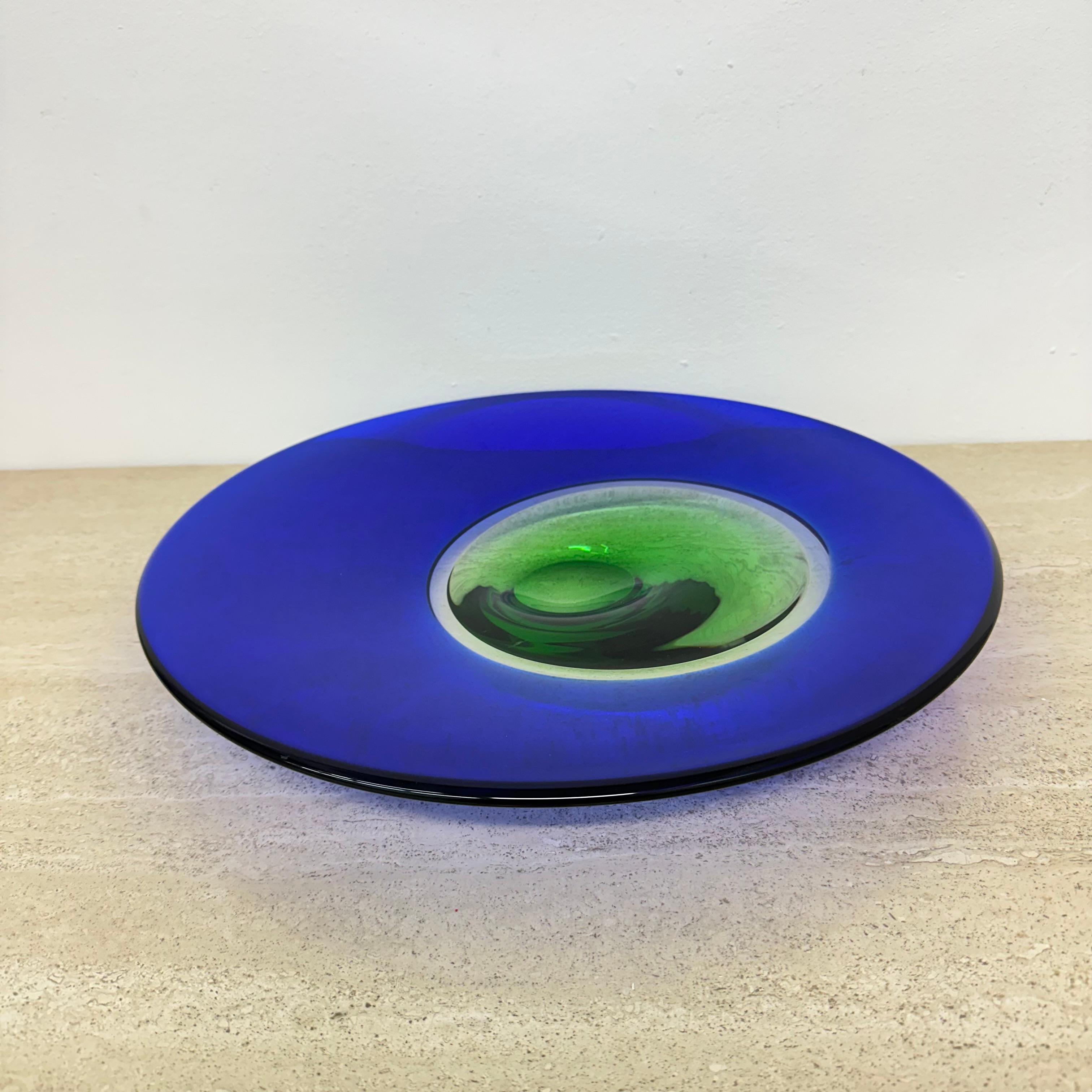 Ceco Ciotola in vetro artistico ceco di ladislav Palecek in vendita