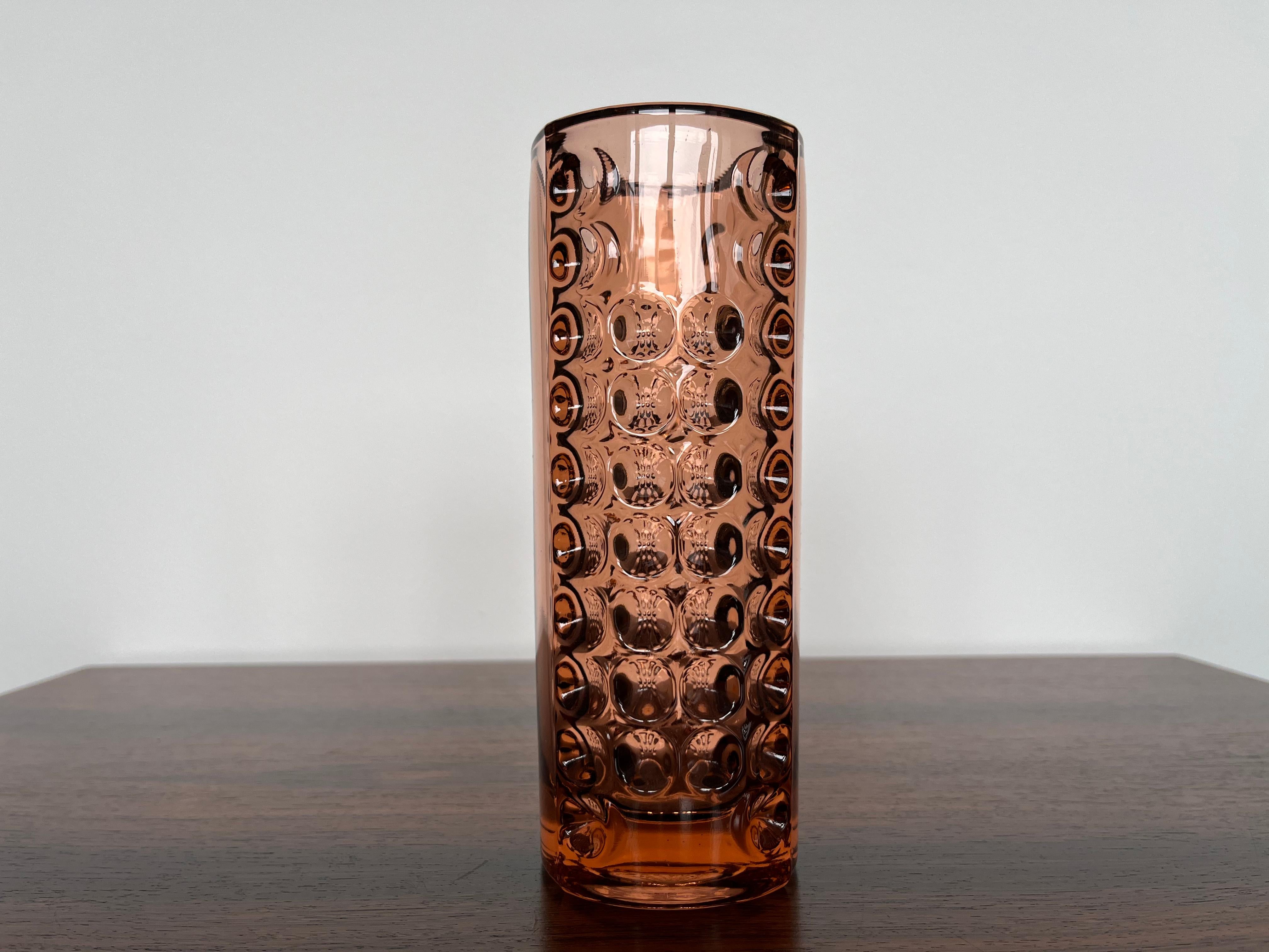 Mid-Century Modern Czech Art Glass Vase by Rudolf Jurnikl, 1960s For Sale