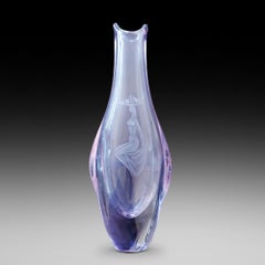 Czech Art Glass Vase - Miroslav Klinger (1922-99)
