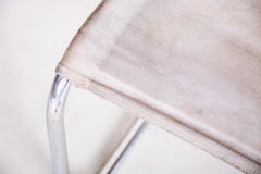 Chaise Bauhaus tchèque, Marcel Breuer et Robert Slezák, chrome, années 1930