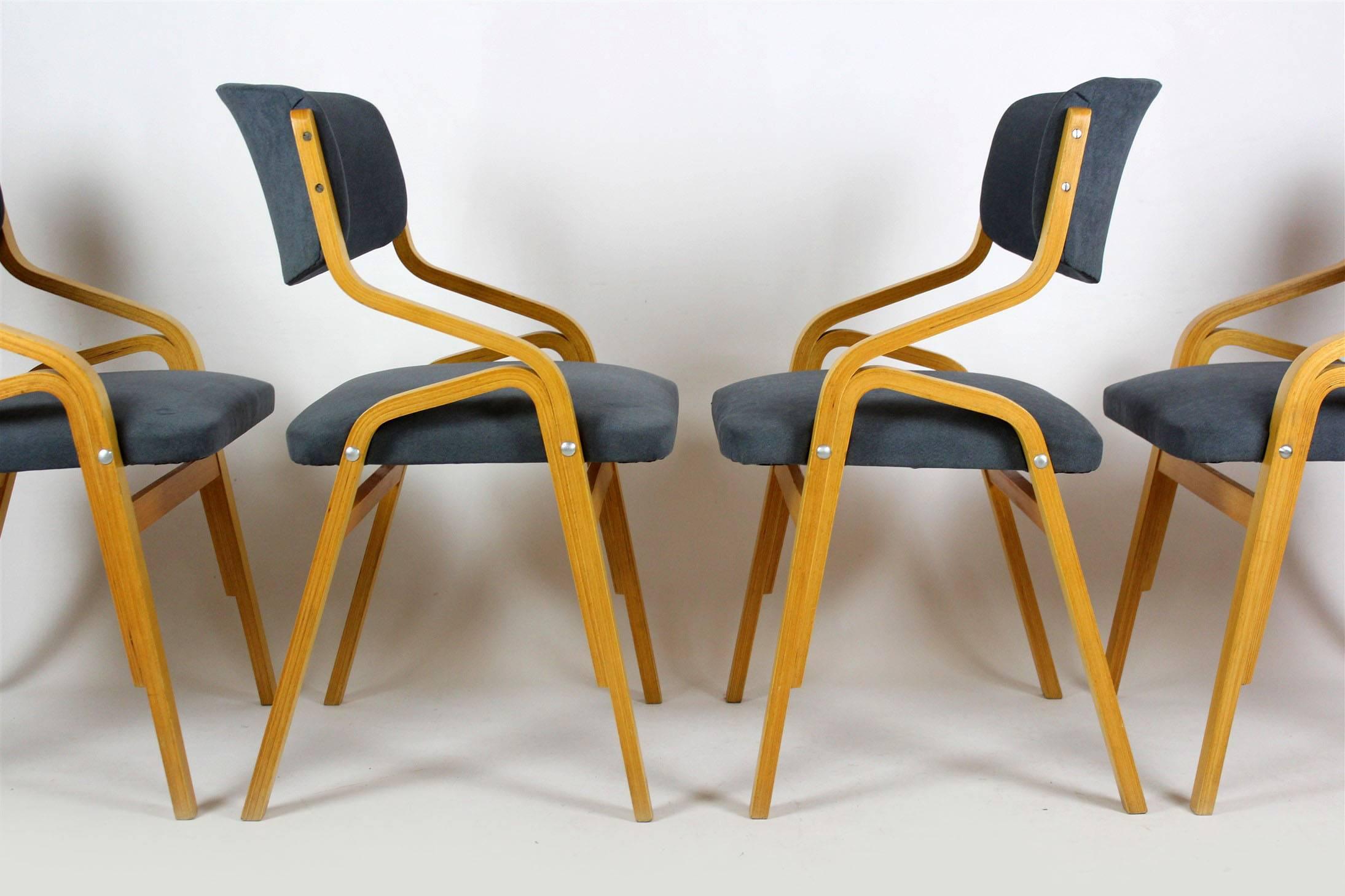 bent plywood dining chair