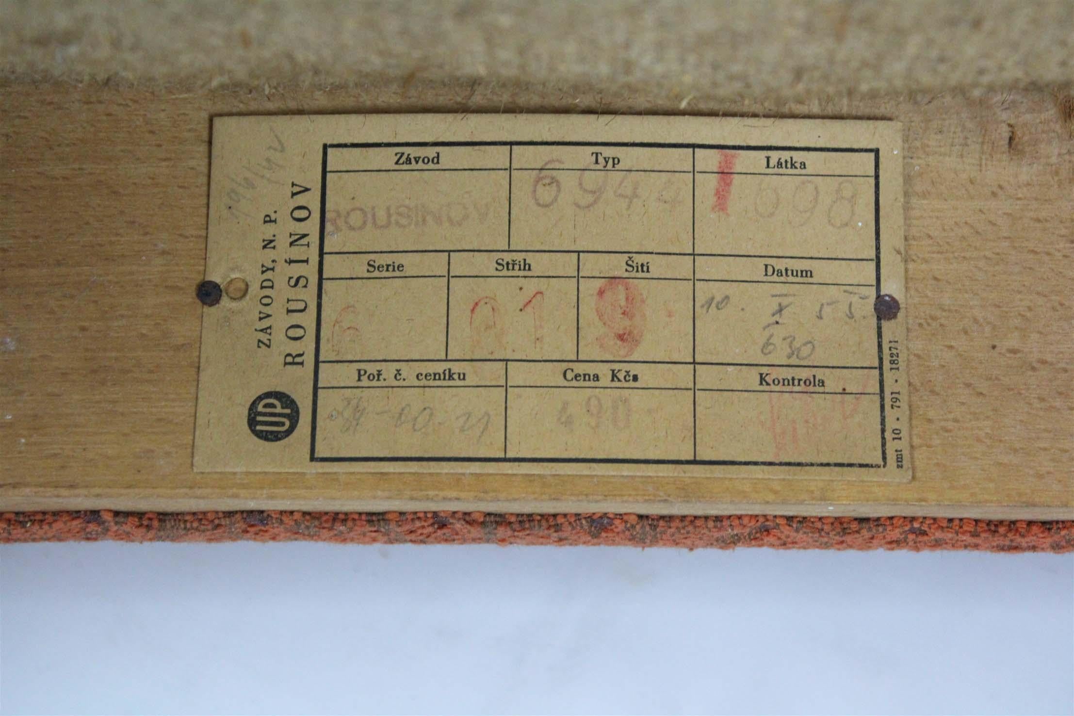 Tschechische Bugholzsessel von Jindřich Halabala für UP Závody, 1950er Jahre, 2er-Set im Angebot 11