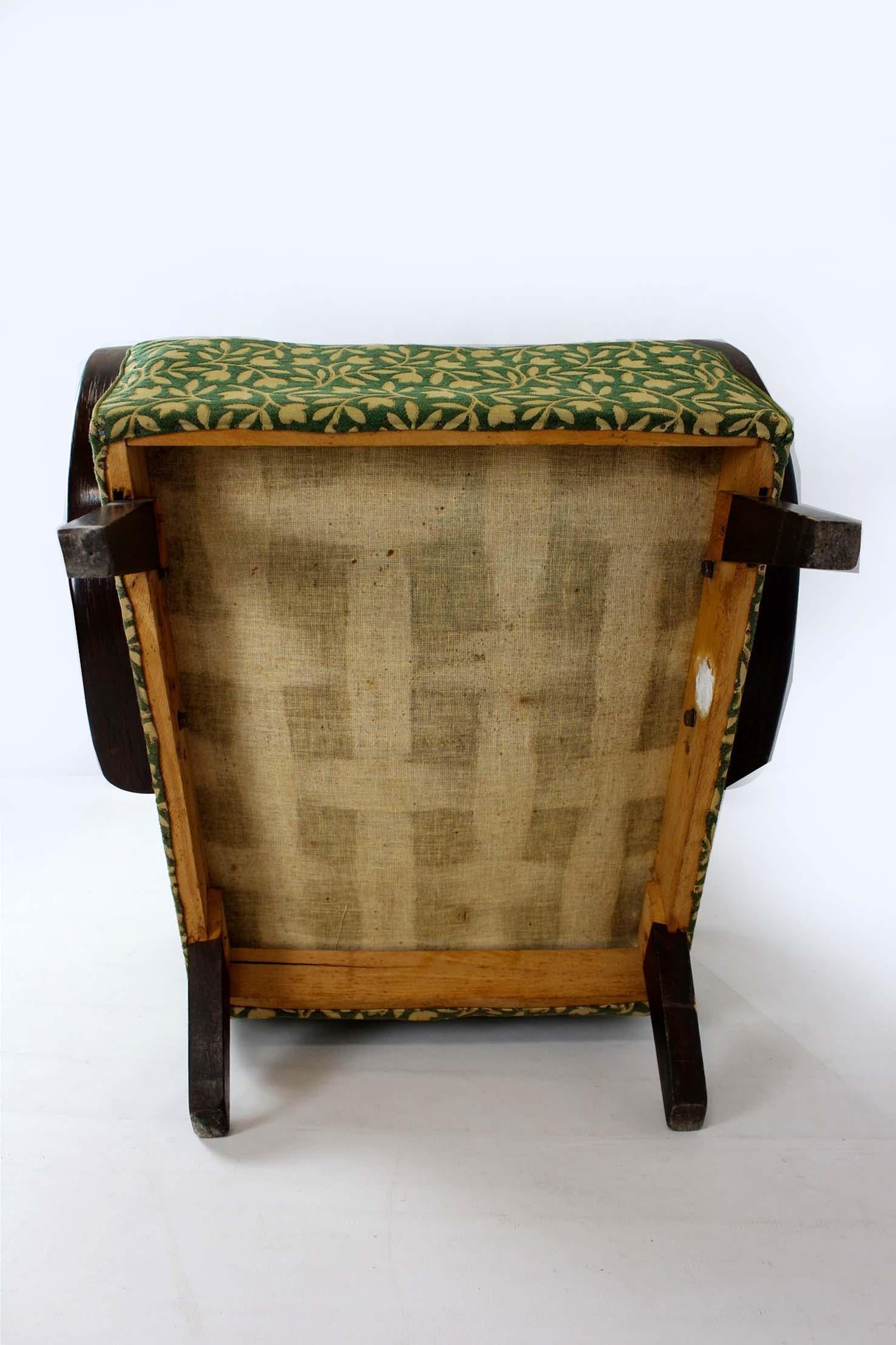 Tschechischer Bugholzsessel von Jindřich Halabala für Up Závody, 1950er Jahre im Angebot 15