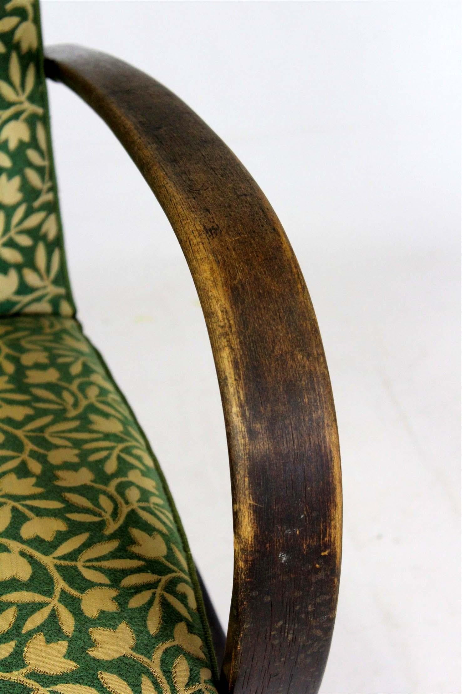 Tschechischer Bugholzsessel von Jindřich Halabala für Up Závody, 1950er Jahre im Angebot 2