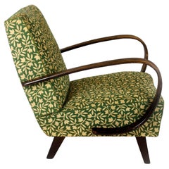 Poltrona da salotto in bengala ceca di Jindřich Halabala per UP Závody, anni '50