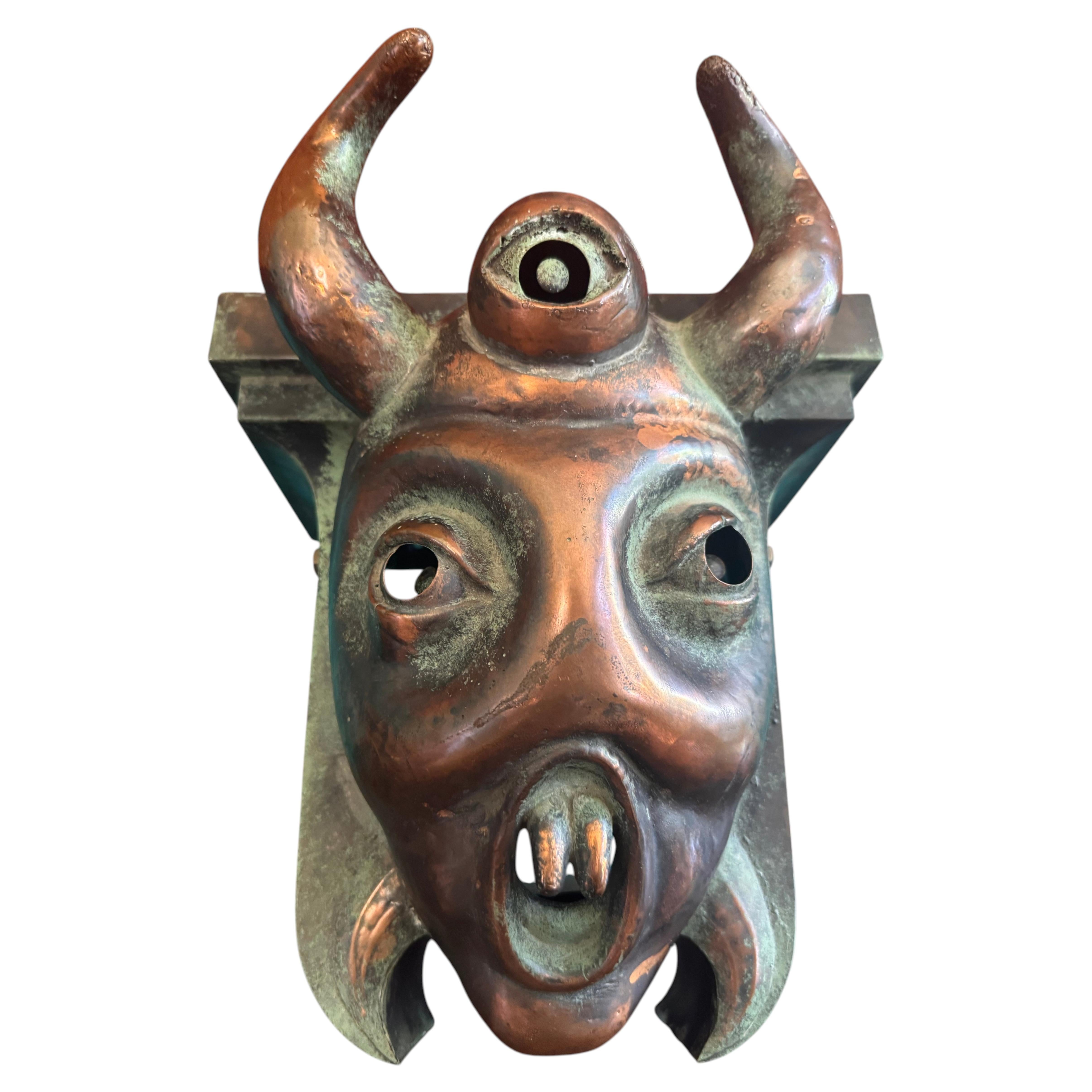 Czech Brutalist / Atelier Metal Work, 1970s - 80s. For Sale
