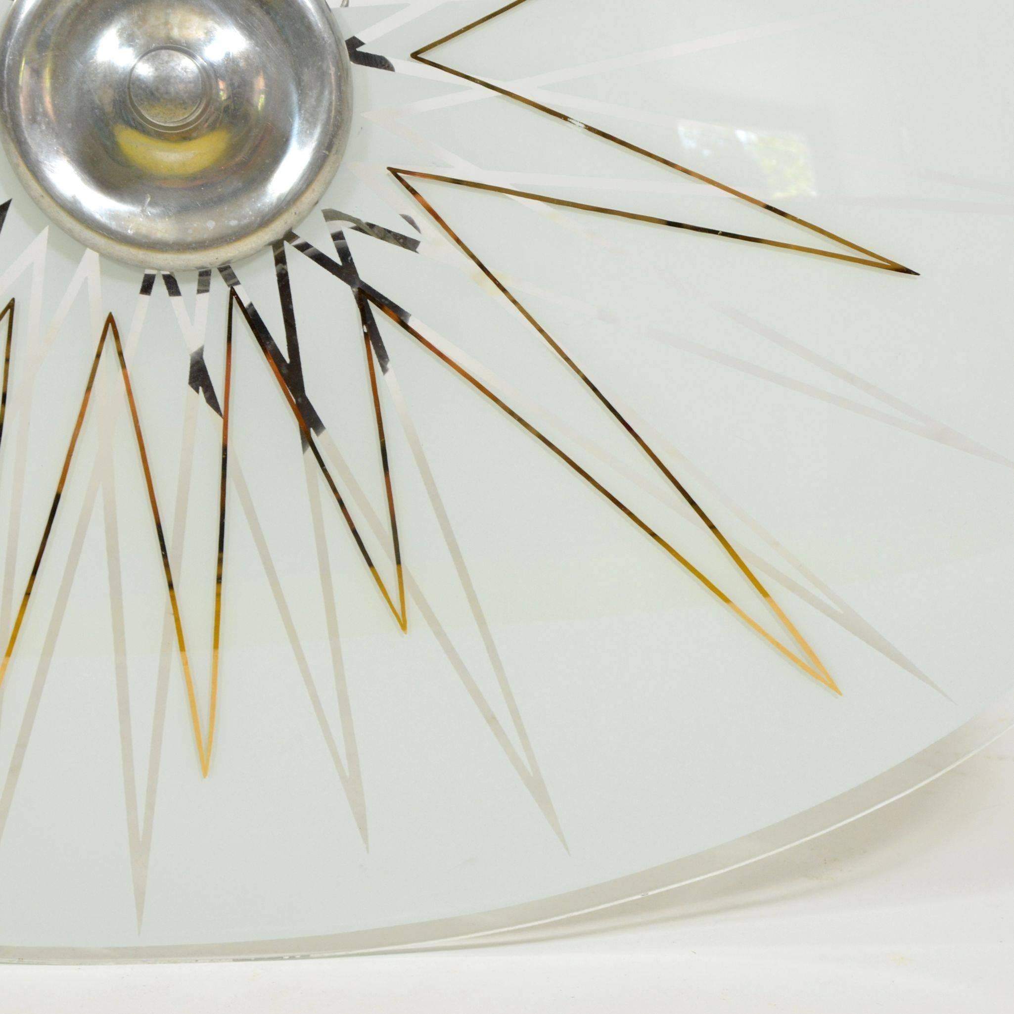 European Czech Ceiling Lamp from Napako, 1960s