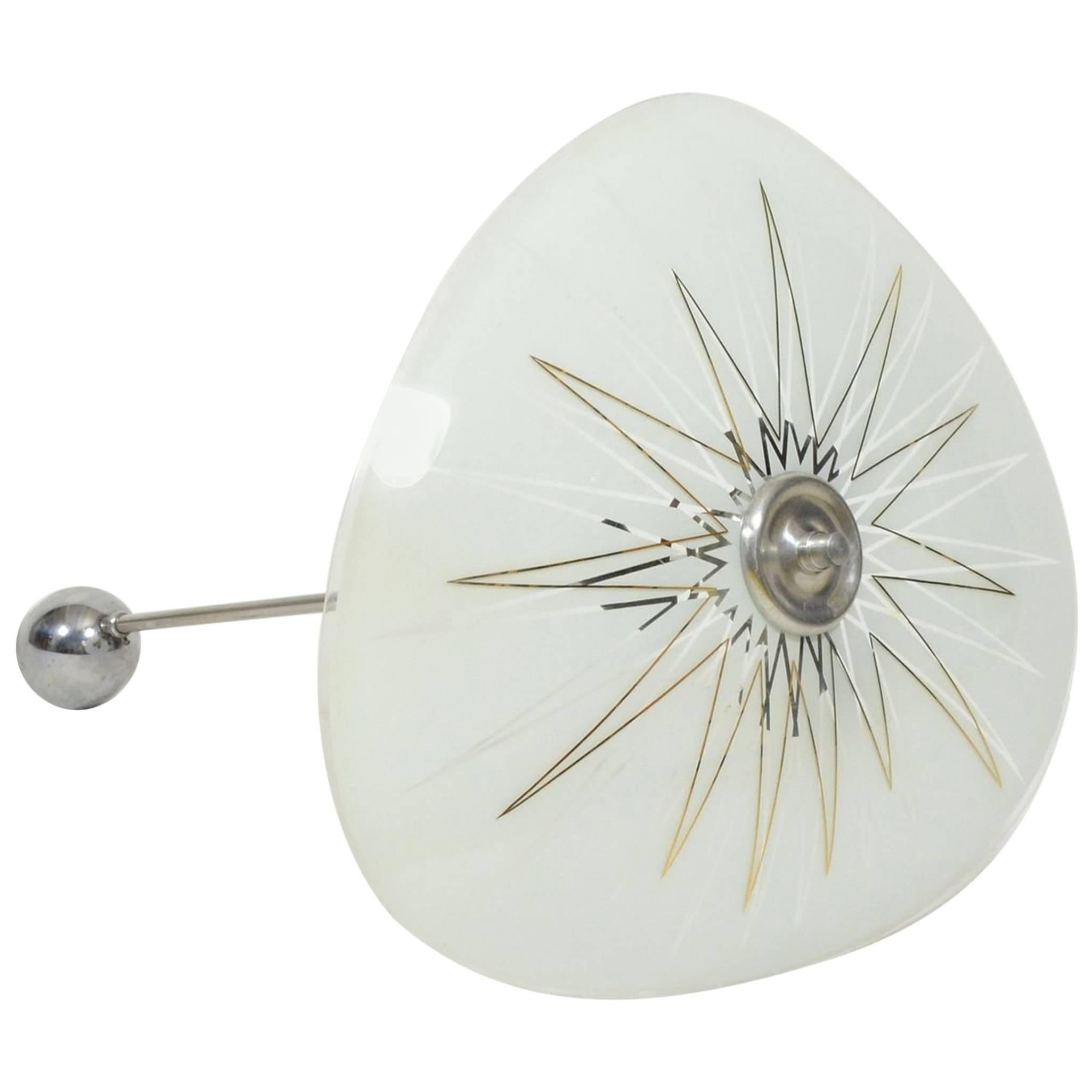 Czech Ceiling Lamp from Napako, 1960s