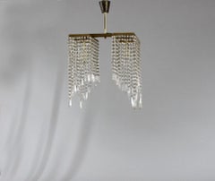 Czech Crystal Chandelier, 1960s