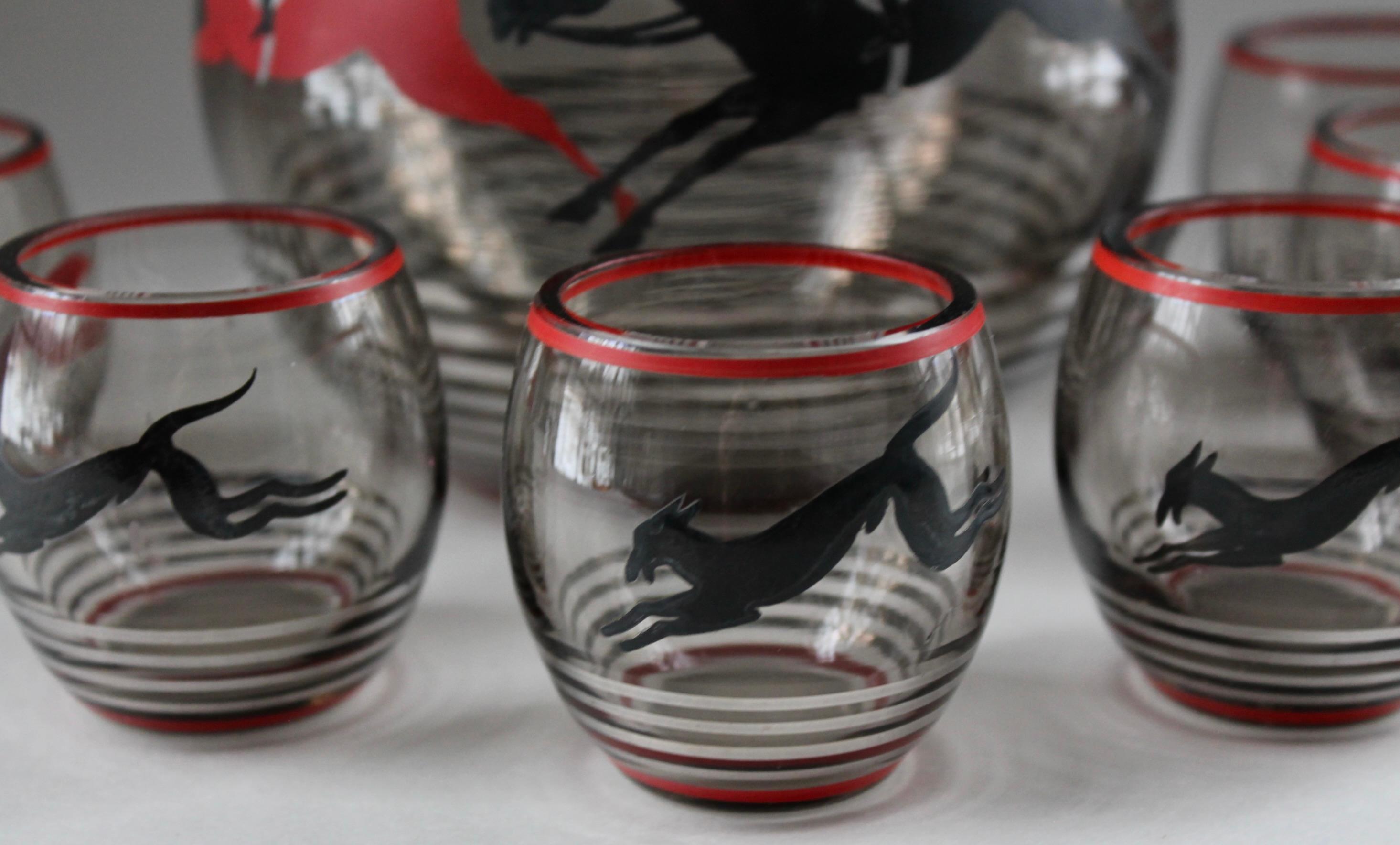 Juego de Jarra Deco Checa 