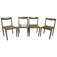 Czech Dinning Chairs, Designed by M. Navratil, 1970s