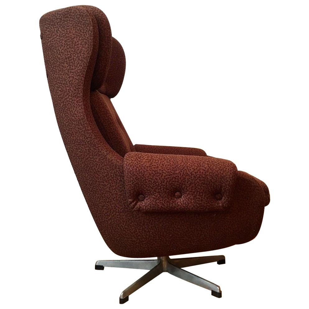 Czech Egg Armchair, 1960s