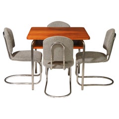 Salle à manger fonctionnaliste tchèque de Robert Slezák, années 1940
