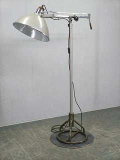 Czech Industrial Surgical Floor Lamp from Military Hospital, 1950s