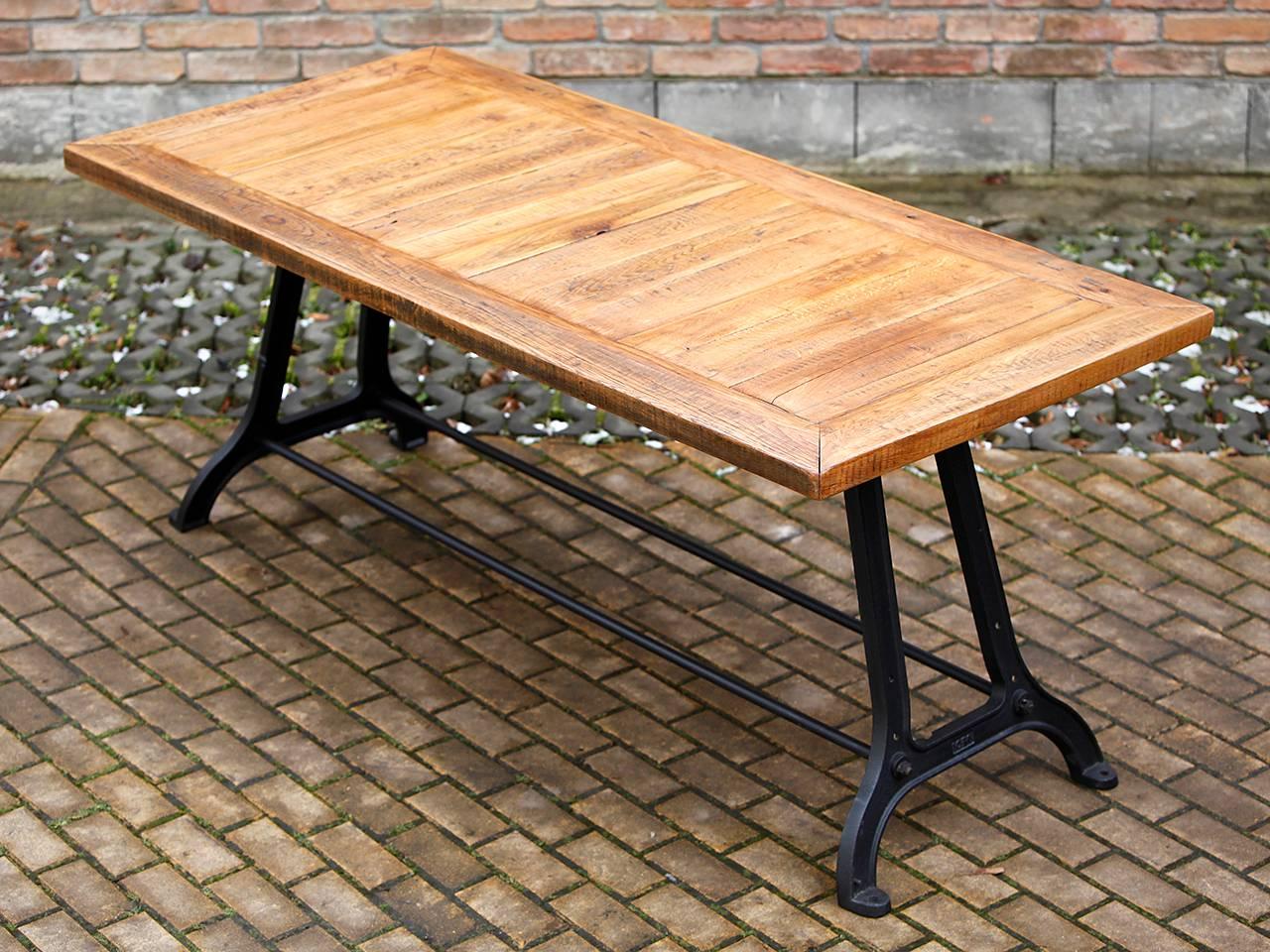 20th Century Czech Industrial Table, 1930s