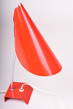 Czech MidCentury Table Lamp, Original Condition, 1960s, Designed by Josef Hůrka