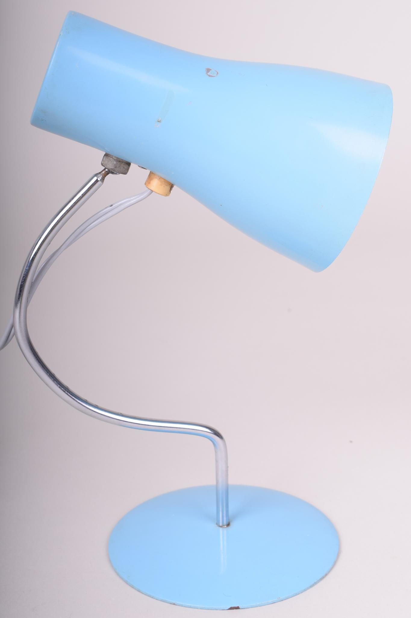 Mid-Century Modern Czech Midcentury Table Lamps, Original Condition, 1960s, Designed by Josef Hůrka For Sale