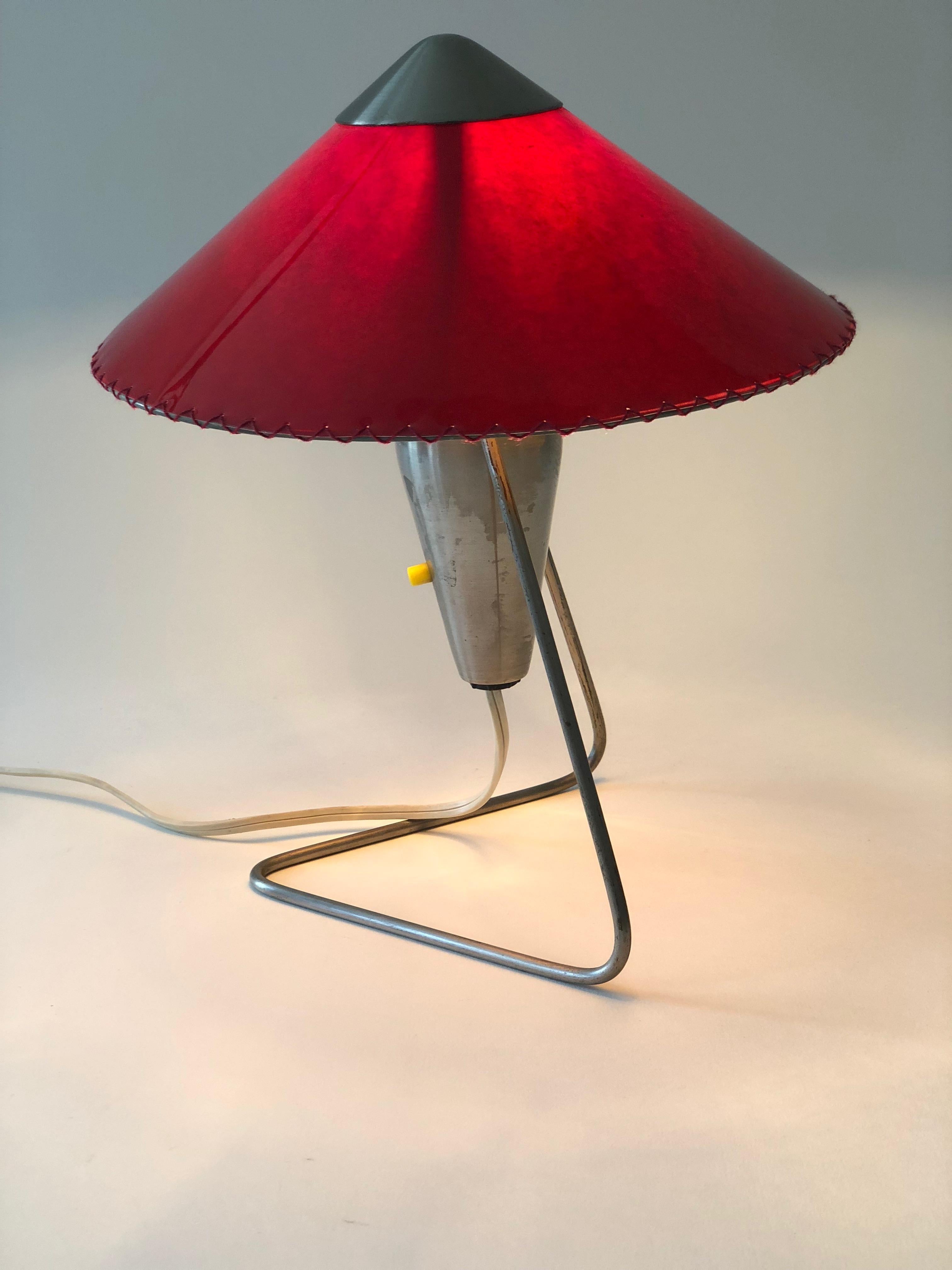 Czech Modernist Desk Lamp by Helena Frantova, 1953 For Sale 4