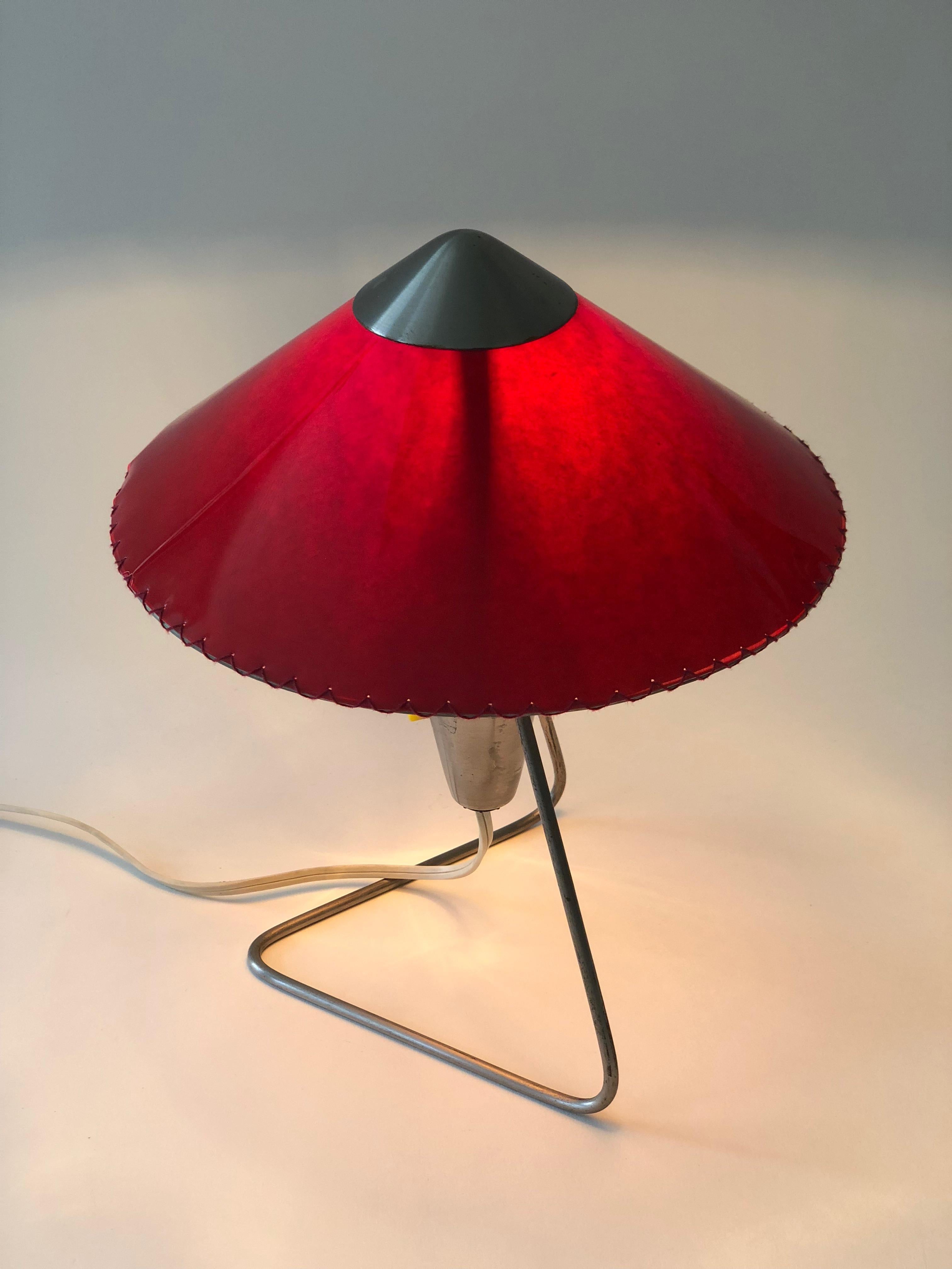 Czech Modernist Desk Lamp by Helena Frantova, 1953 For Sale 5