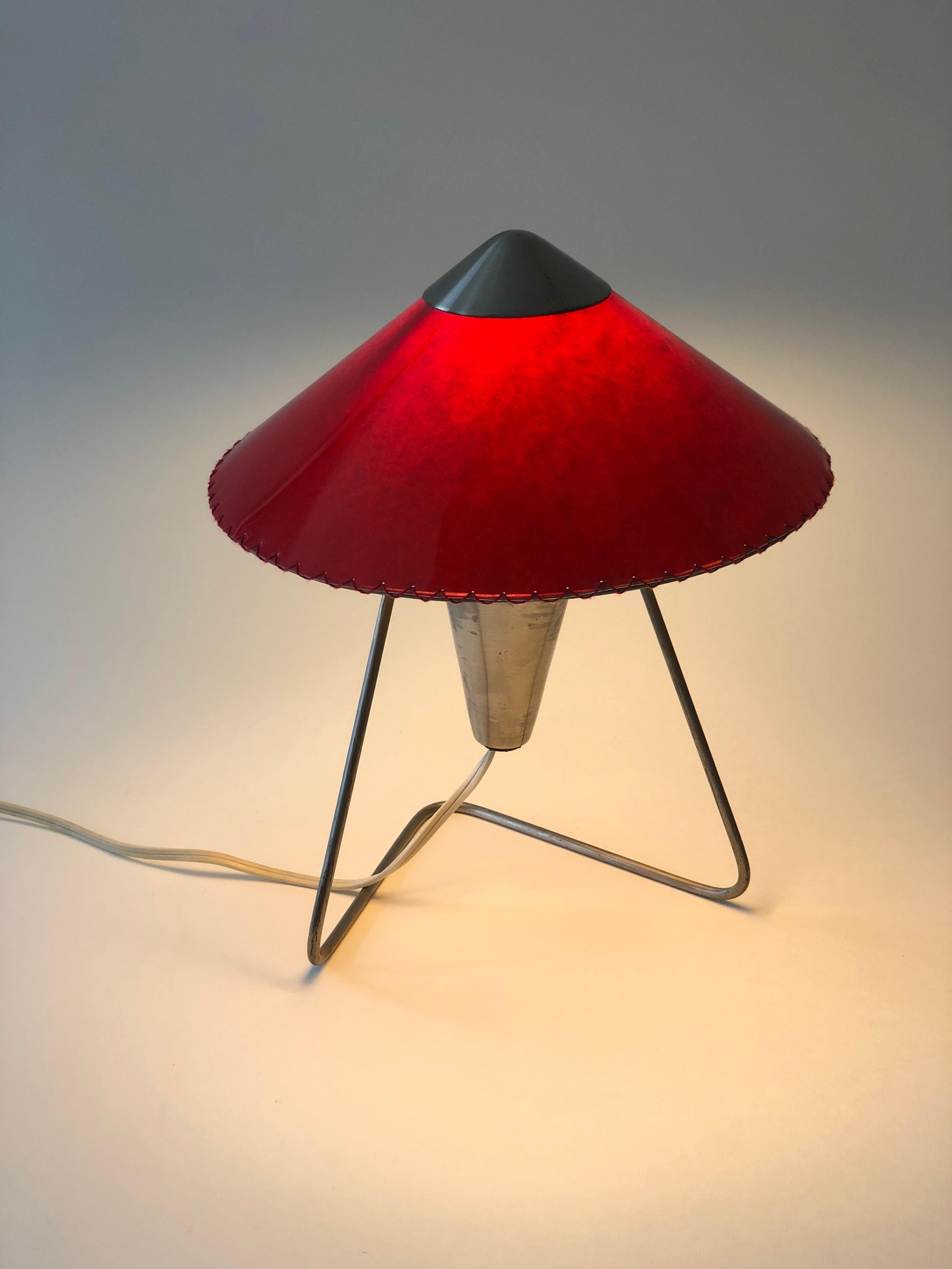 20th Century Czech Modernist Desk Lamp by Helena Frantova, 1953 For Sale