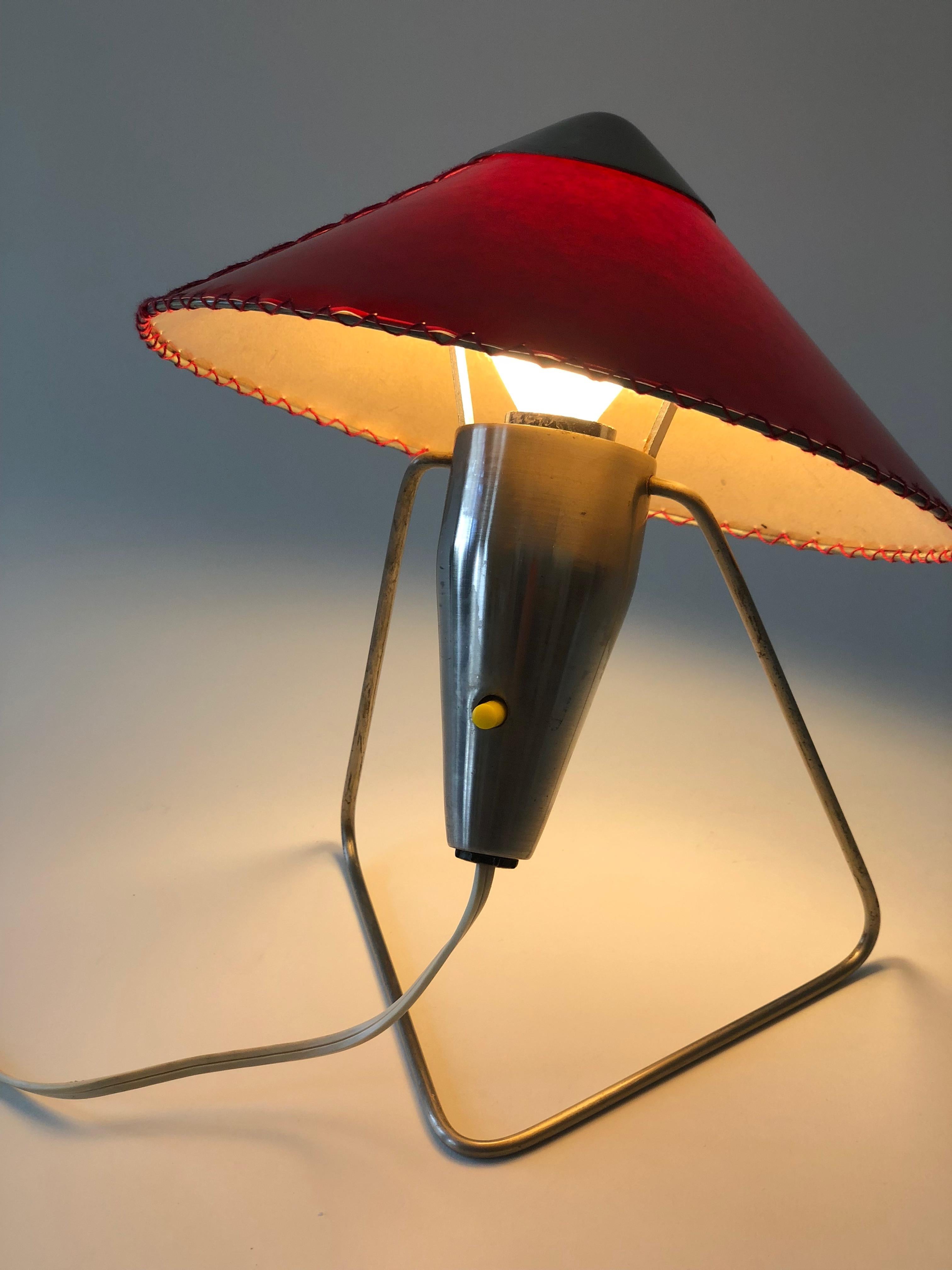 Czech Modernist Desk Lamp by Helena Frantova, 1953 For Sale 1
