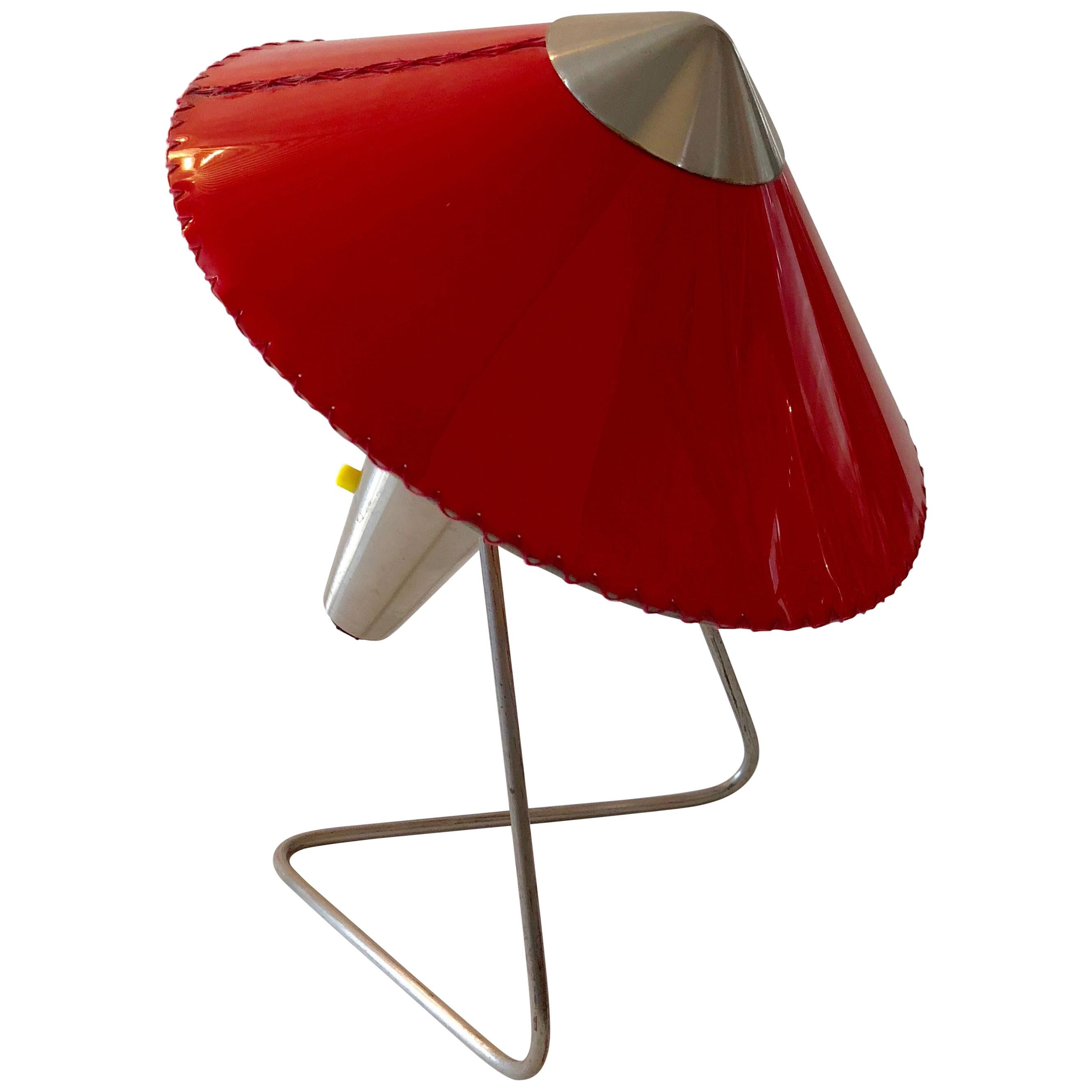 Tschechische modernistische Schreibtischlampe von Helena Frantova, 1953