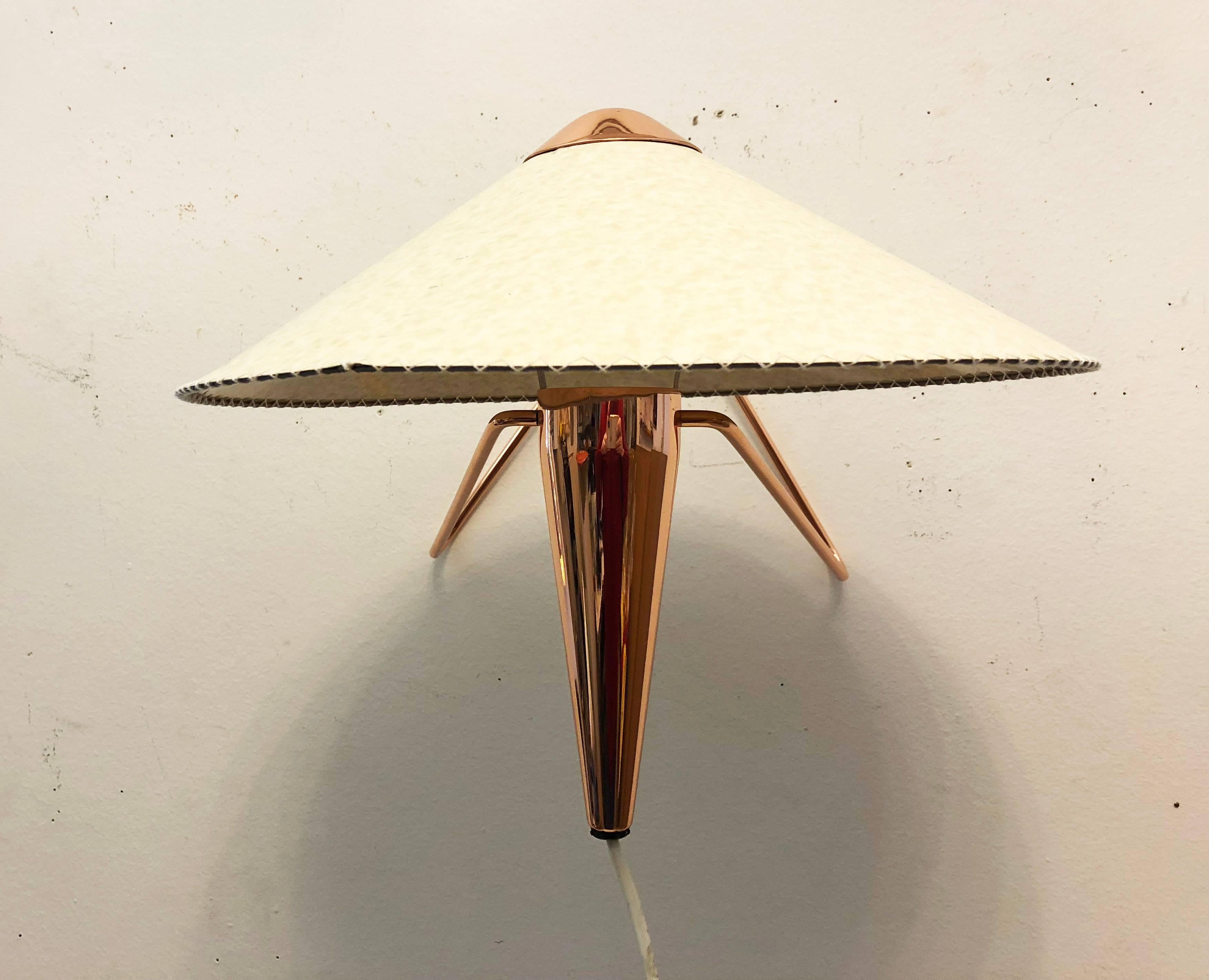Mid-Century Modern Czech Modernist Desk Lamp by Helena Frantova for Okolo For Sale