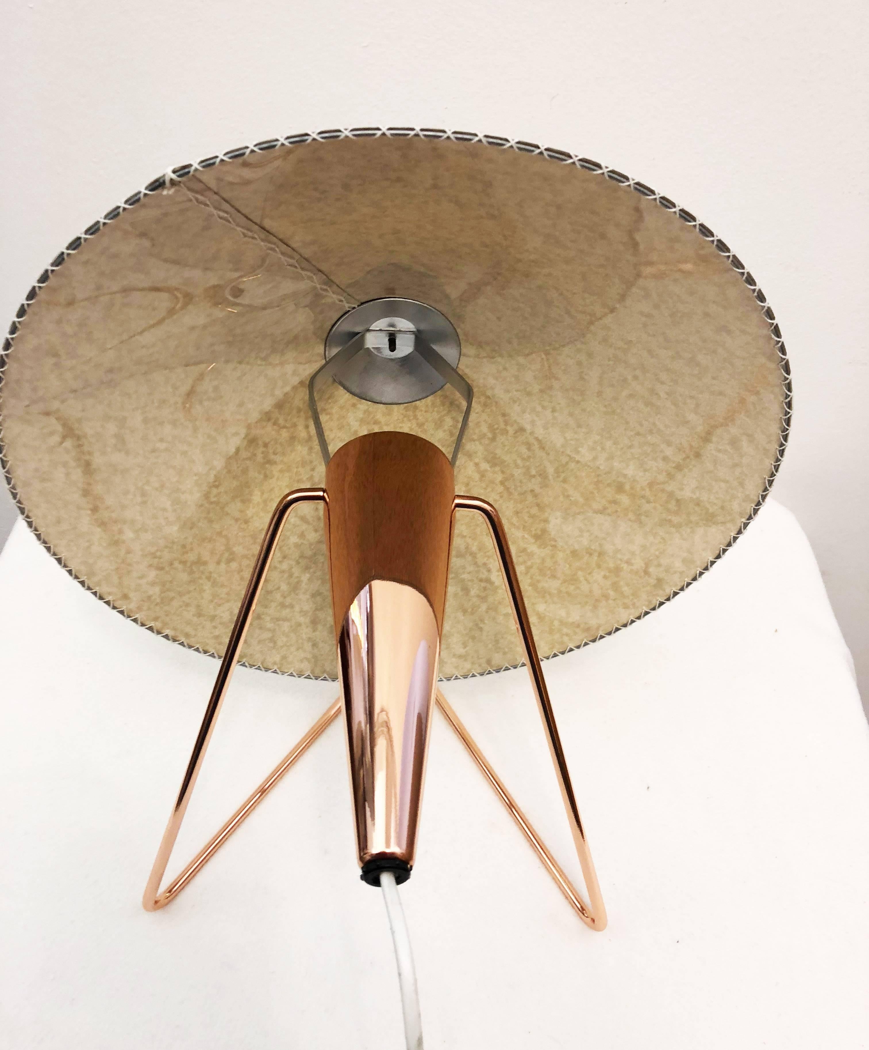 Mid-20th Century Czech Modernist Desk Lamp by Helena Frantova for Okolo For Sale