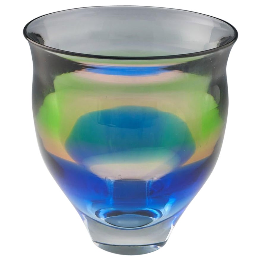 Tschechische Mstisov- oder Moser Duha Range-Glockenvase, entworfen 1964