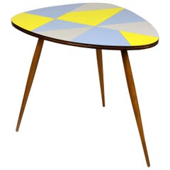 Vintage Czech Multicolored Formica Coffee Table, 1960s
