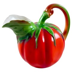Czech Porcelain 2-Liter Red Tomato Pitcher