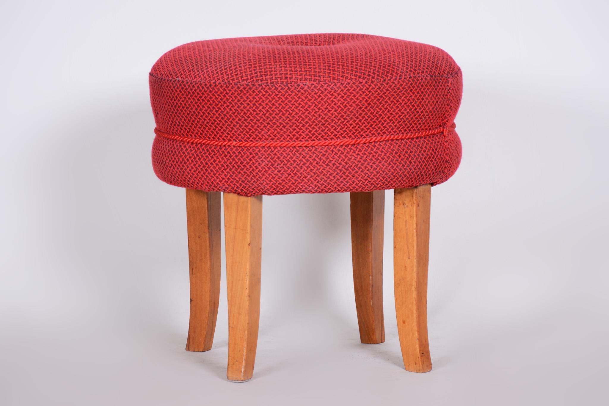 Midcentury stool from Czechoslovakia
Original well preserved condition
Period: 1950-1959.