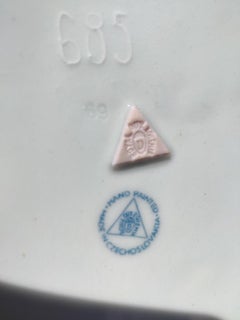 Czech Republic White Porcelain Female Nude on Horse