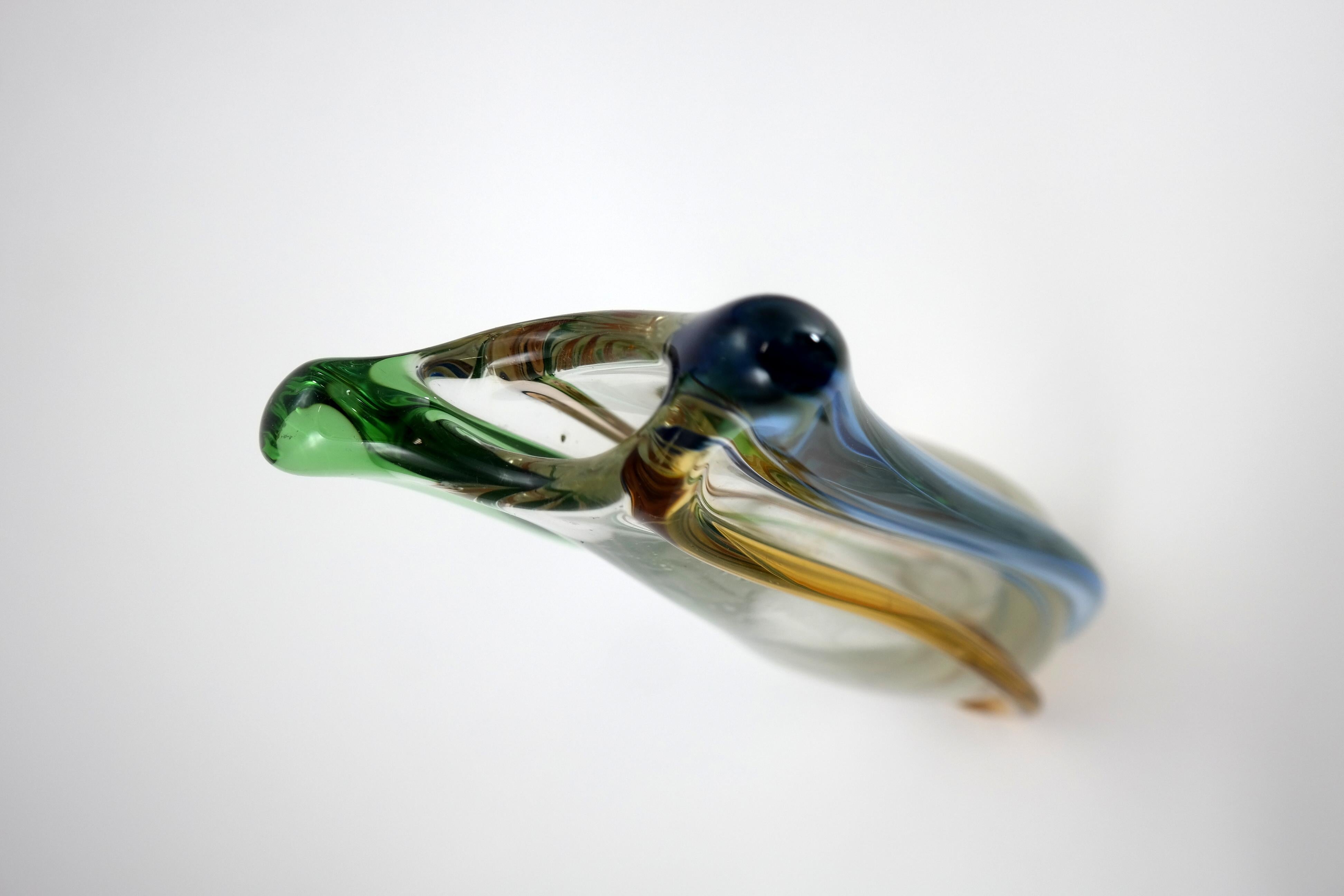 Vase Rhapsody tchèque par František Zemek pour Mstisov Glass Factory, années 1960 1