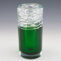 Vase tchèque Skrdlovice Whirlpool Designé par Frantisek Vízner 1974