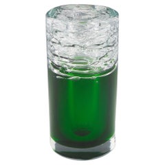 Czech Skrdlovice Whirlpool Vase Designed Frantisek Vízner 1974