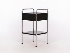 Czech Steel Tube Side Table Sideboard, 1930s