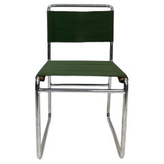 Czech Tubular Steel Chair by Hynek Gottwald, 1930s