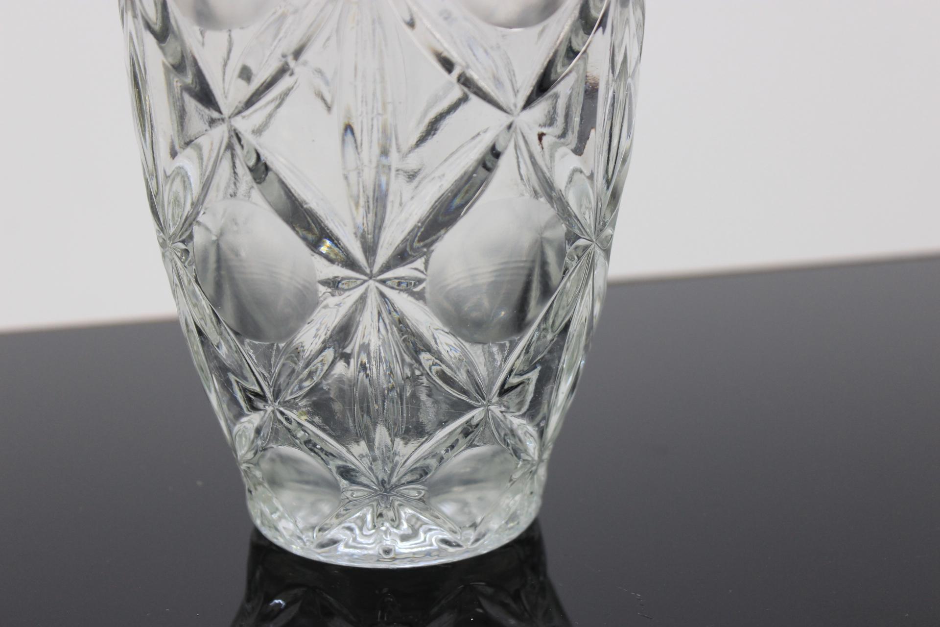 Vaso ceco di Bohemia Glass, anni '70 In condizioni buone in vendita a Praha, CZ
