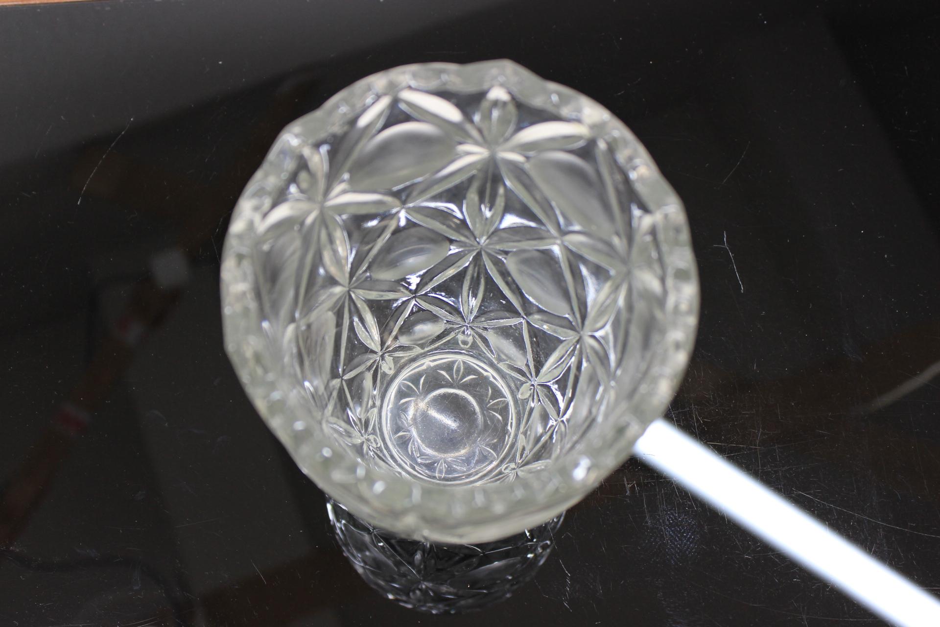 Vetro Vaso ceco di Bohemia Glass, anni '70 in vendita