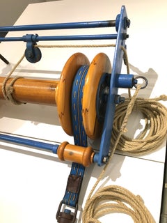 Czech Vintage Gymnastic Gym Ring Training Workout II., 1940s