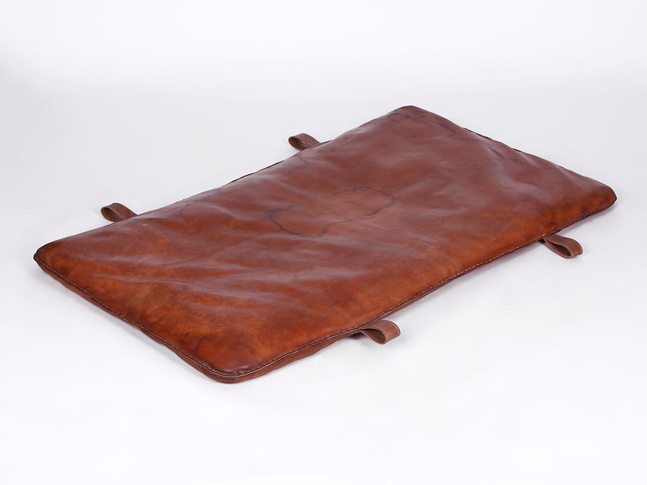 20th Century Czech Vintage Leather Gym Mat B, 1930s For Sale