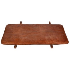 Czech Vintage Leather Gym Mat I, 1930s