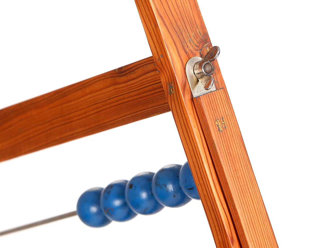 Czech Vintage School Abacus, 1950s, Restored For Sale 2
