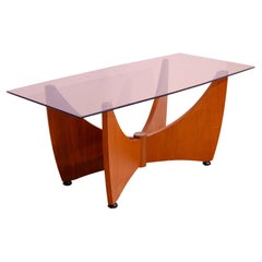 Used Czechoslovak mahogany Coffee Table, 1980´s