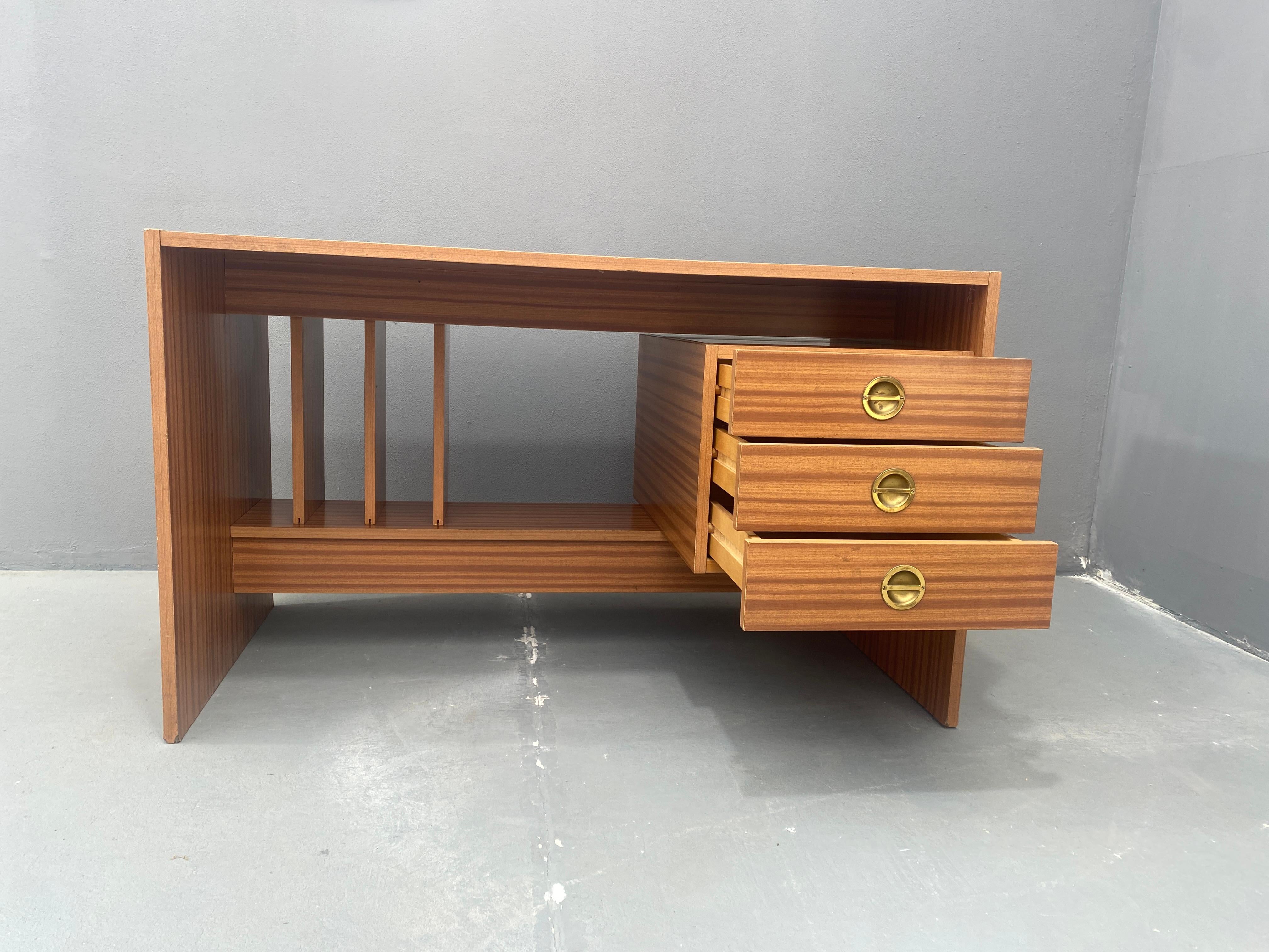 Wood Czechoslovak Vintage Desk from the 1980s For Sale