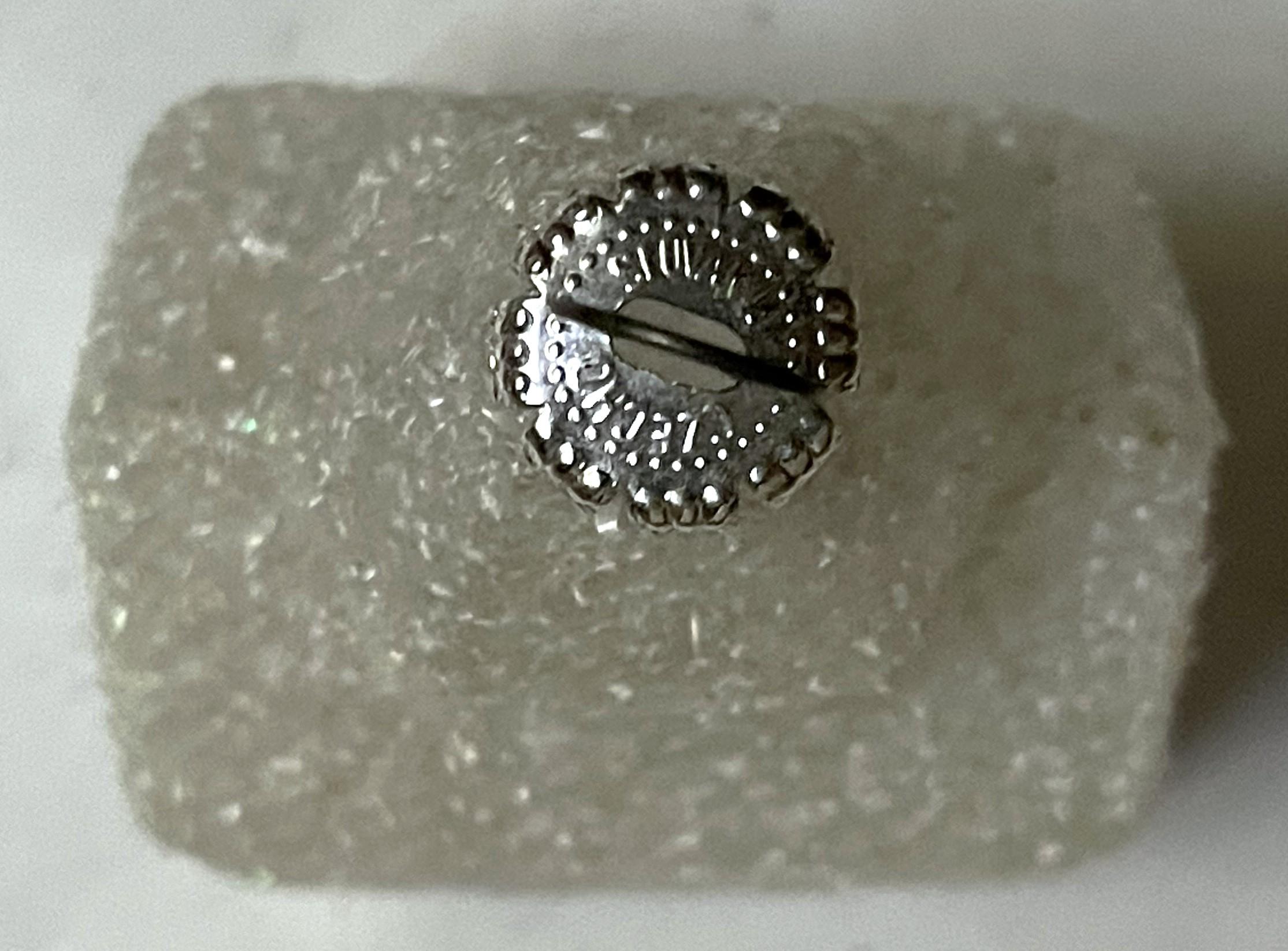 20th Century Czechoslovakia Blown Glass Glittery White Church Christmas Tree Ornament For Sale