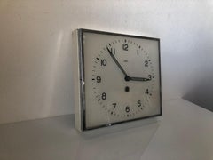 Czechoslovakia Square Wall Clock